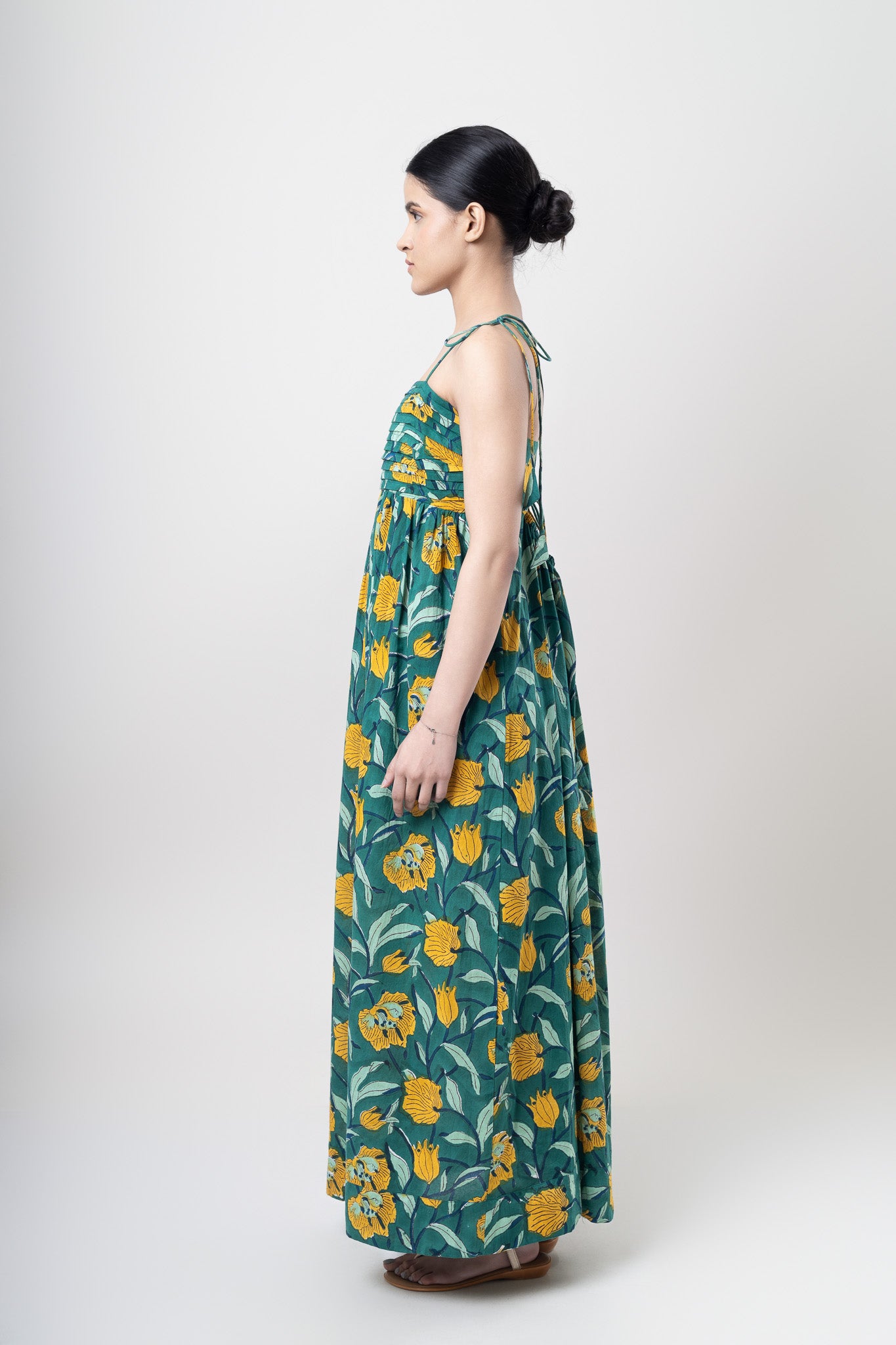 Poppy Tie-up Maxi Dress