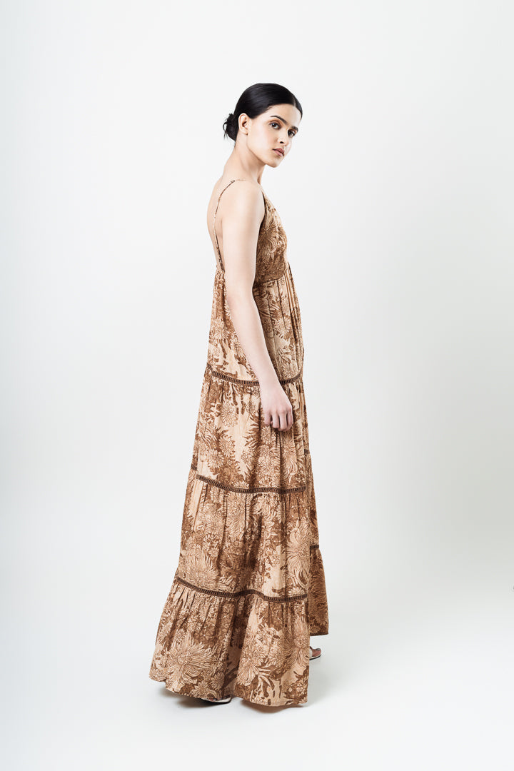 TIERED MAXI DRESS