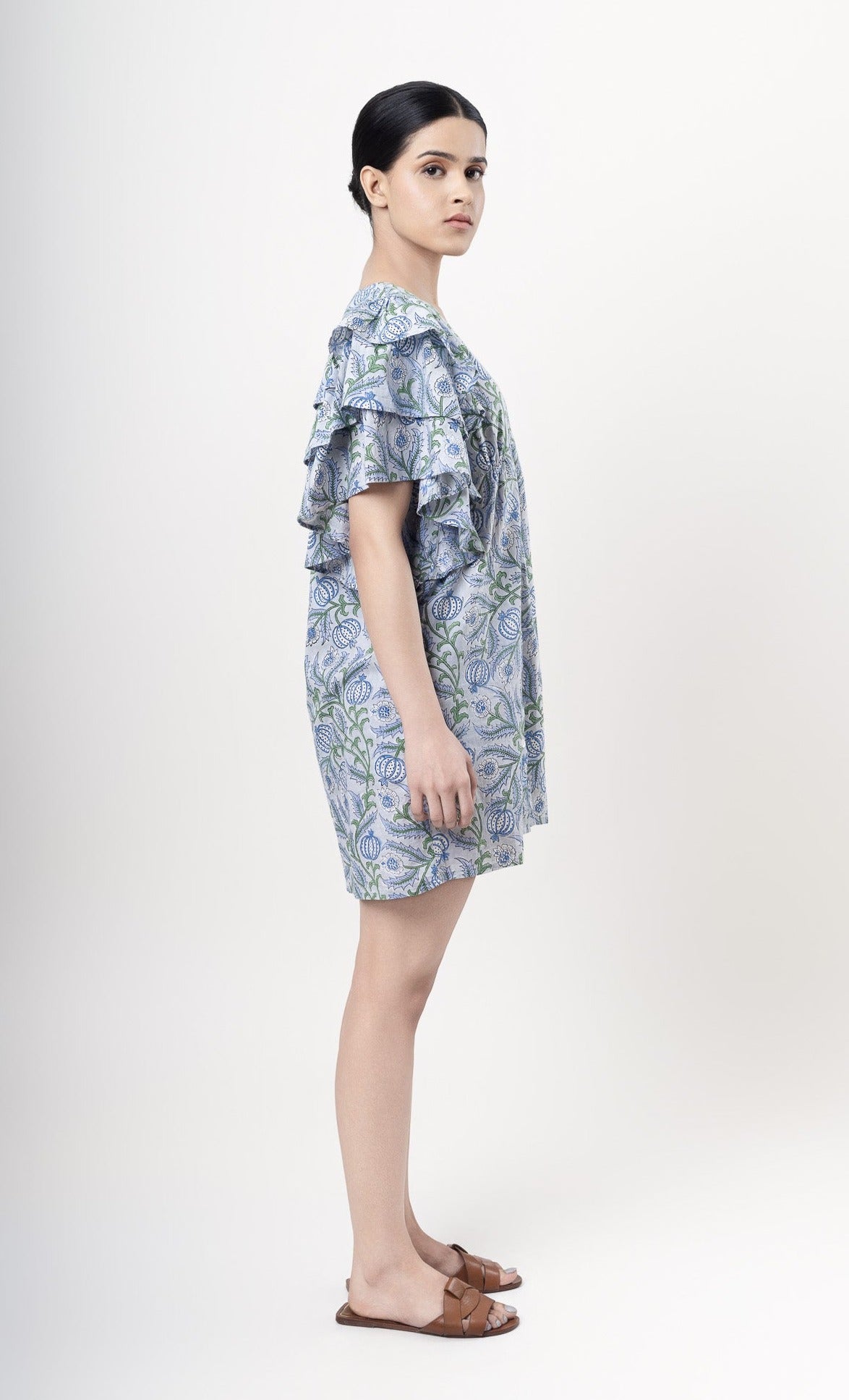 Dandelion Buttoned Mini Dress
