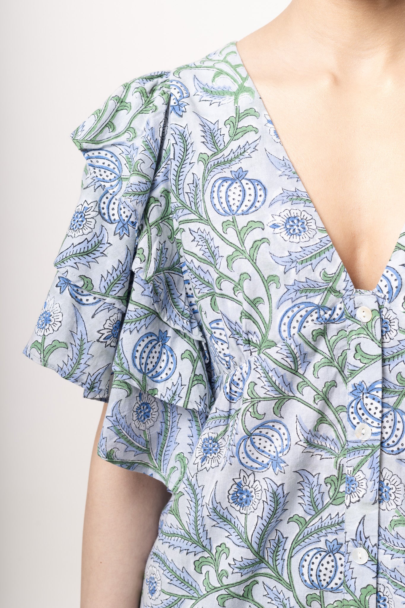 Dandelion Buttoned Mini Dress