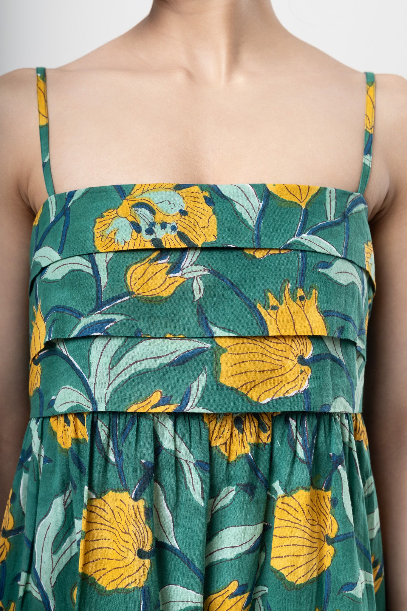 Poppies Bow Back Mini Dress