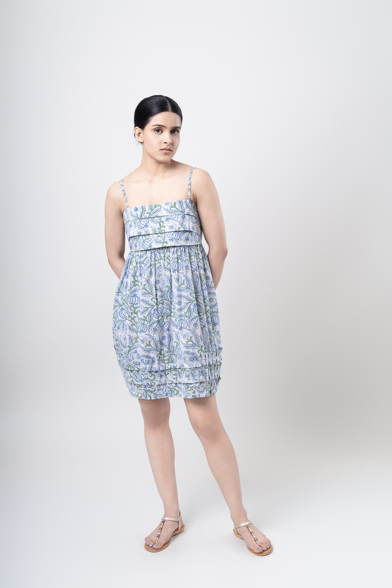 Dandelion Bow Back Mini Dress