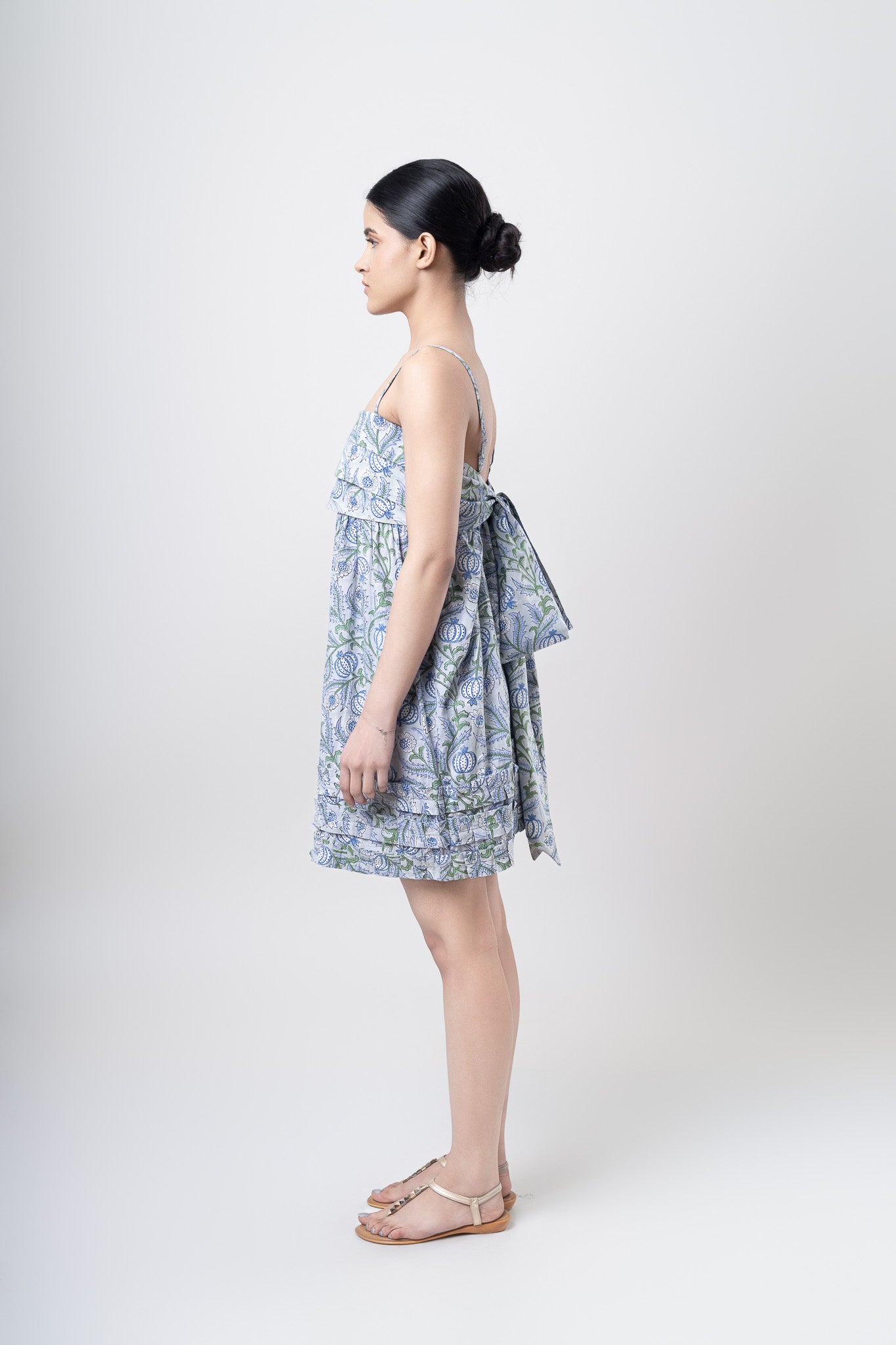 Dandelion Bow Back Mini Dress