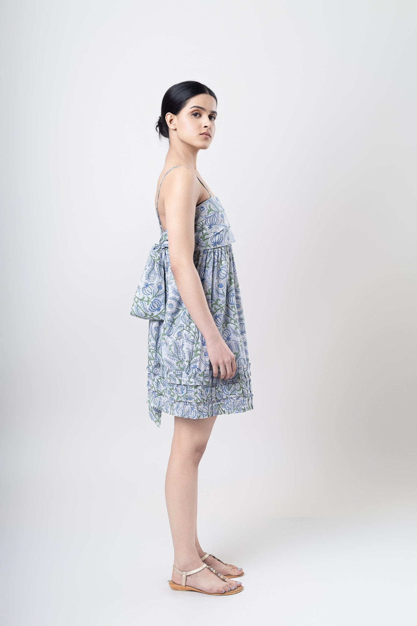 Dandelion Bow Back Mini Dress