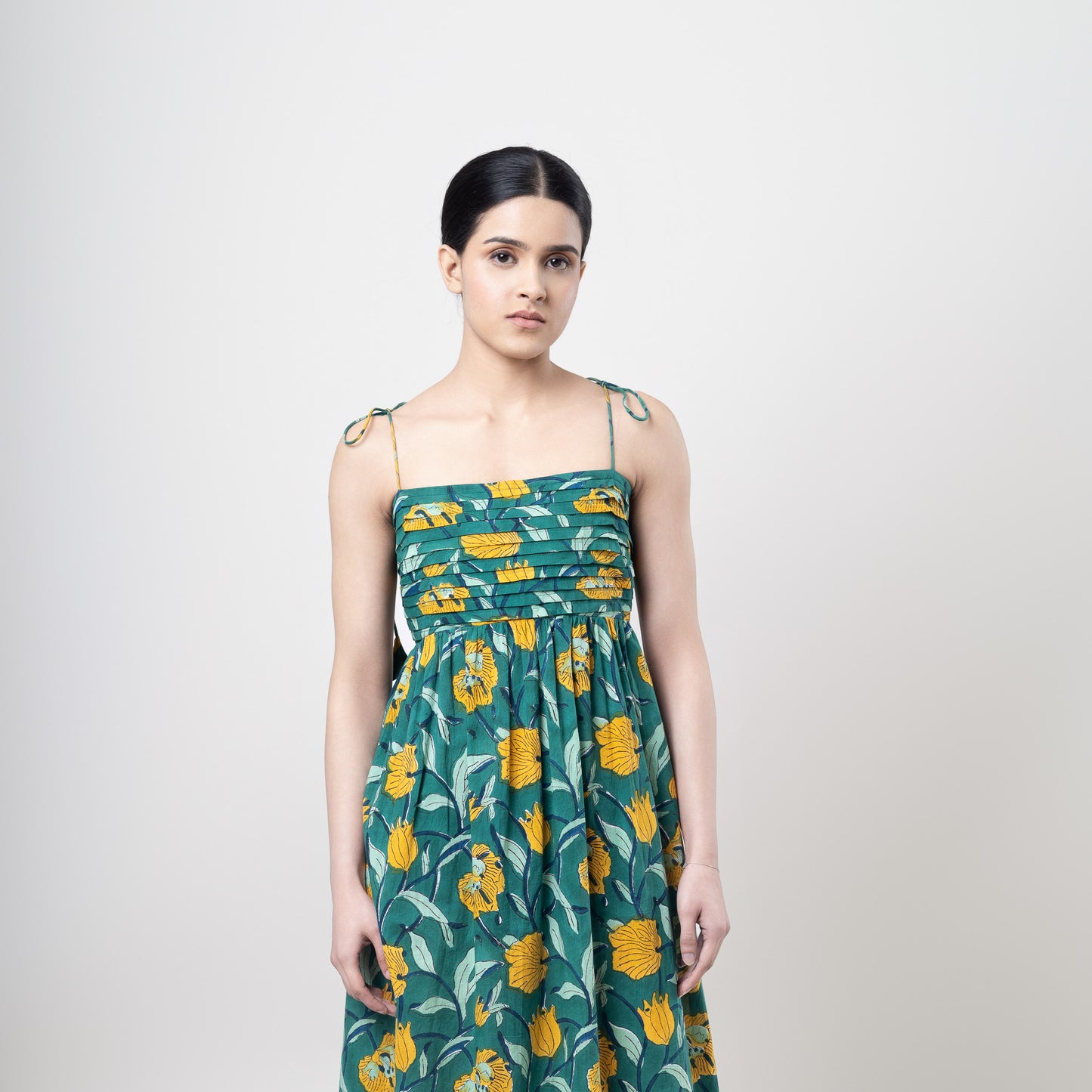 Poppy Tie-up Maxi Dress