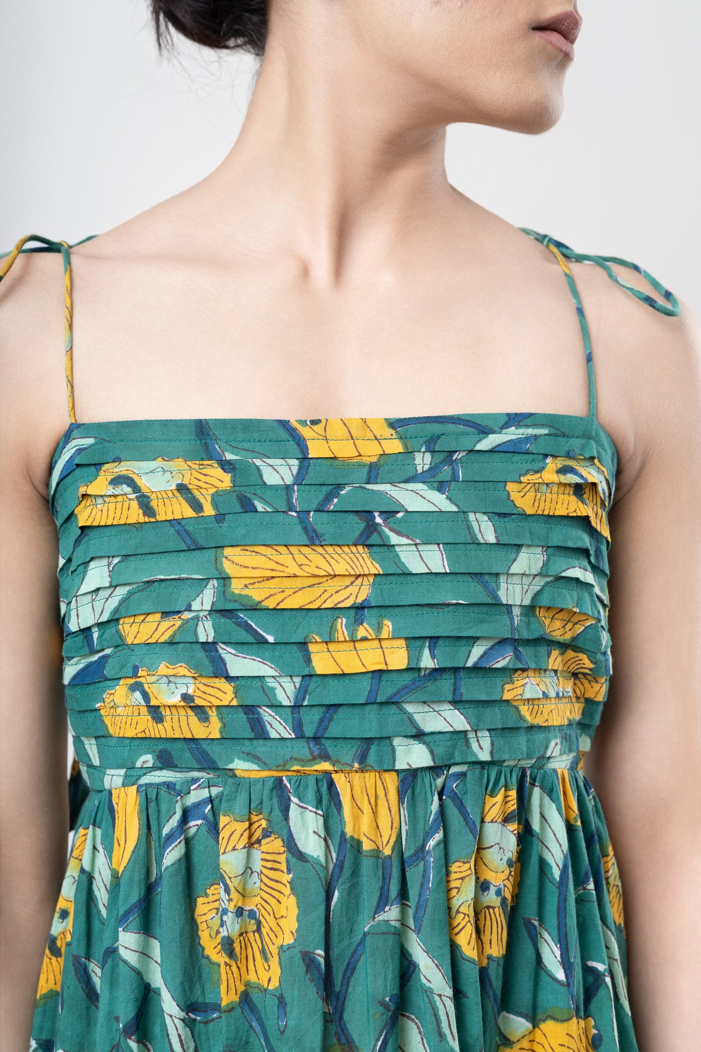 Poppy Tie-up Maxi Dress