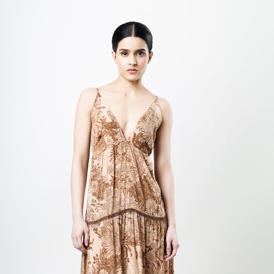 TIERED MAXI DRESS