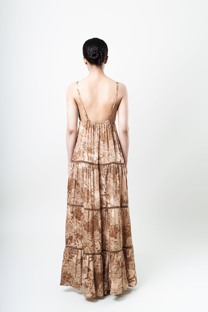 TIERED MAXI DRESS